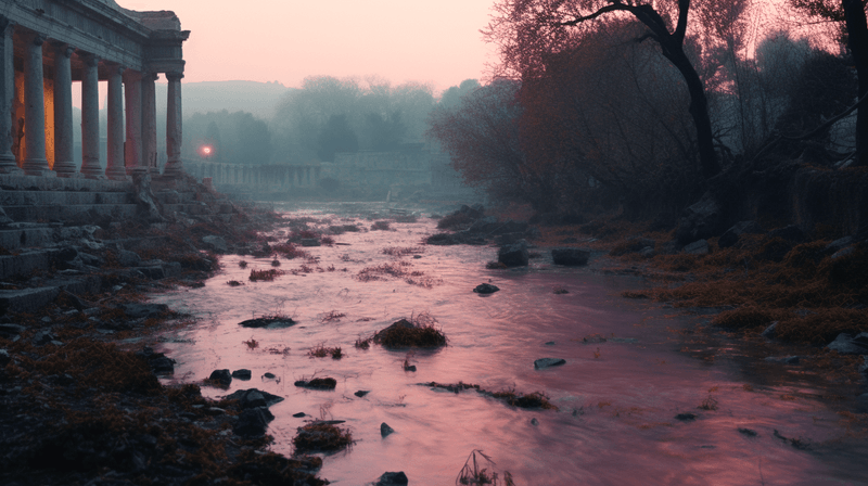 Fluss Der Unterwelt Der Griechischen Sage